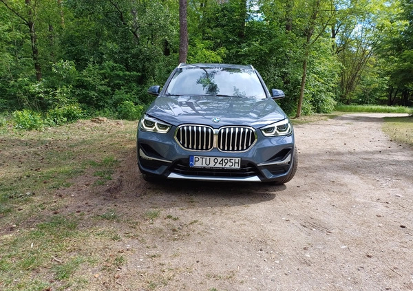 BMW X1 cena 135177 przebieg: 58591, rok produkcji 2020 z Turek małe 742